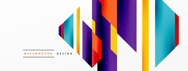 Fototapeta premium Dynamic lines background. Wallpaper for concept of AI technology, blockchain, communication, 5G, science, business and technology