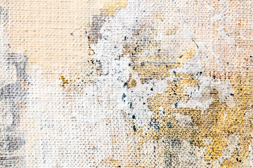 abstract hand painted background with colorful blots