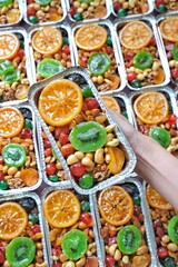 Fruit cake for Christmas festival