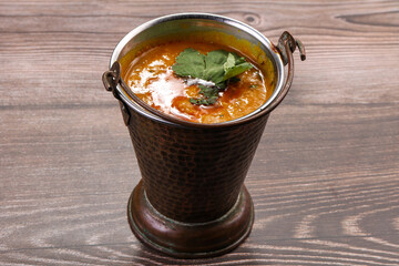 Indian vegan cuisine - Dal tadka