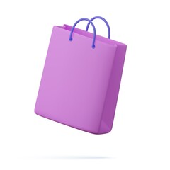 Shopping bag, handbag. Sale, discount, promotion, shopping concept.