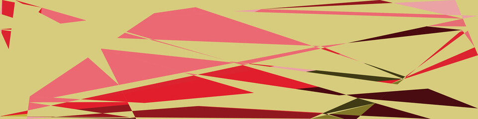 Obraz premium Geometric abstraction generative art background art illustration