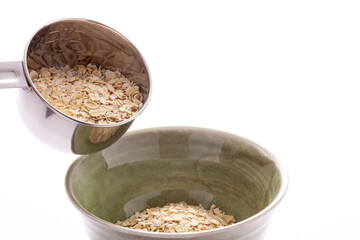 食物繊維豊富なオートミール