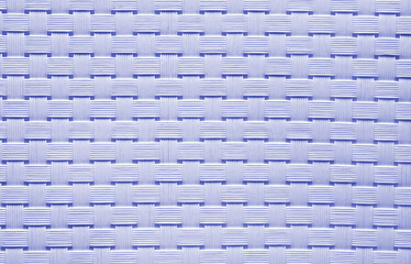 White wicker pattern, rough textile texture of wicker type
