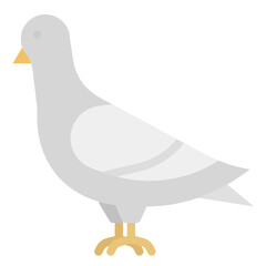 pigeon flat icon