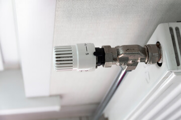 air conditioner on a wall