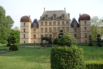 Façade arrière du château de Fléchères