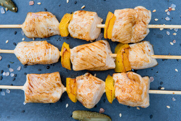 chicken skewers
