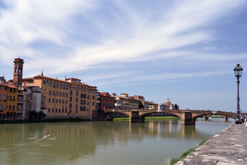 Fototapeta na wymiar Arno river, Florence