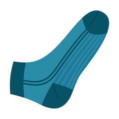 Cute men classic woolen socks. Vector illustration of stylish hosiery collection. Cartoon winter warm footwear isolated on white