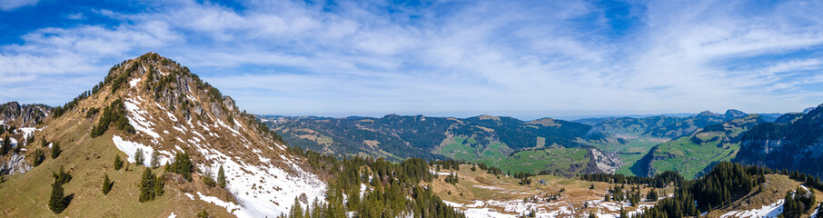 Fototapeta premium Roggenstock in der Schweiz