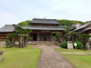 興福寺の境内、長崎