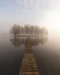 morning on the lake