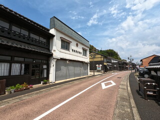 Fototapeta na wymiar 平戸の街並み、長崎