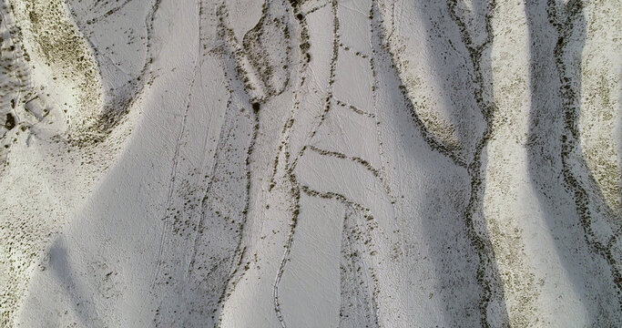 Xinjiang hami tianshan beauty of snow mountain rock with white 
