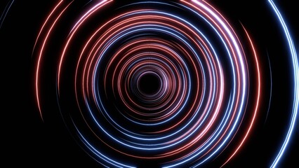 トンネル VJ 円 輪 回転 渦 青 赤 [別Verあり]