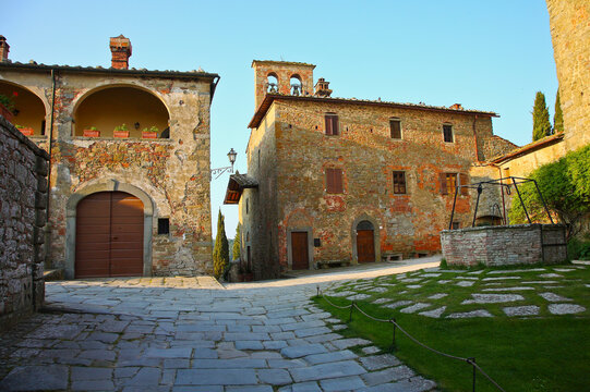 Gargonza, Borgo murato, Siena., Toscana Italy