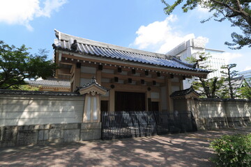 Naklejka premium 政秀寺 山門 愛知県 名古屋市