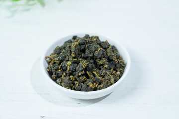 台湾の高級茶　金萱茶（きんせんちゃ）：甘いミルクティーのような香りがある。