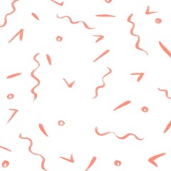 Abstract white background with red lines