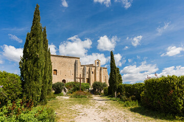 Chapel of the castle of Saint-Saturnin-lès-Apt, Provence, France