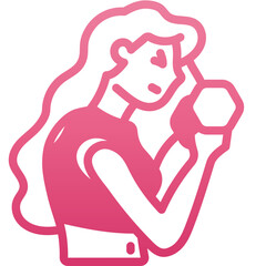 excercise gradient icon