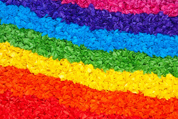 Fototapeta na wymiar LGTBI flag for pride day.