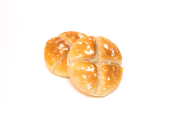 bagels isolated on white background