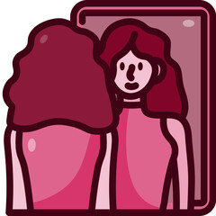 mirror Two Tone icon