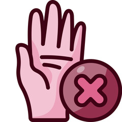 refuse Two Tone icon