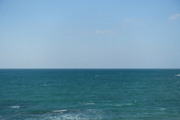 Fototapeta na wymiar Aero Kite surf à Biarritz
