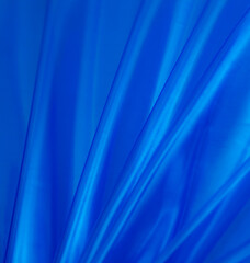 blue background with crinkled foil