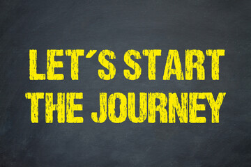 Let´s start the journey