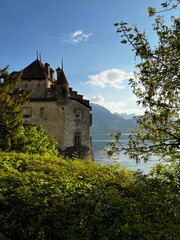 Obraz premium castle in the mountains