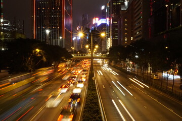 Fototapeta na wymiar Scenery of Hong kong