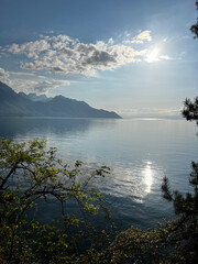 lake in the mountains