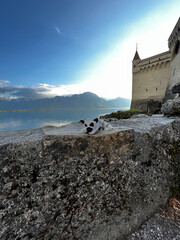 castle on the beach