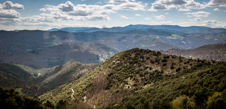 Le Parc National Des Cévennes Le Long Du Chemin De Stevenson 