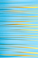 Minimalist blue paper strips background. Simple paper texture.