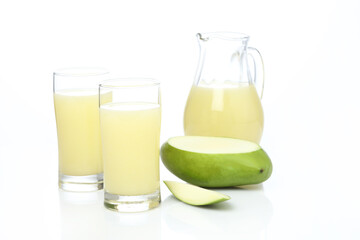 Kairi Panha OR aam Panna OR Raw Mango Drink is a traditional and most popular Indian summer beverage served in a glass
