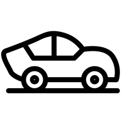 Naklejka premium car icon