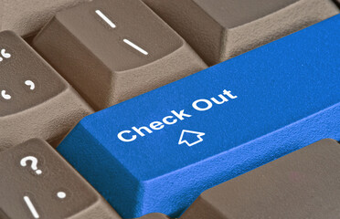 Keyboard with key forcheck out