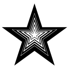 Obraz premium Star vector icon illustration eps - Vector