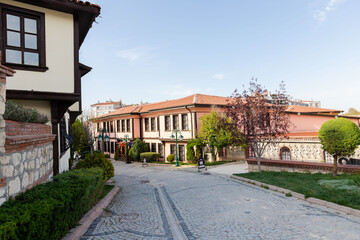 Eskisehir wood market houses view