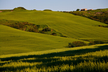 Val d'Orcia, Toscana. Panorami