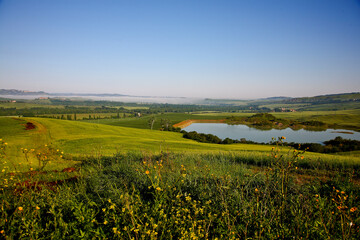 Val d'Orcia, panorami collinari