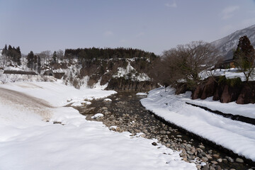 winter in the mountains