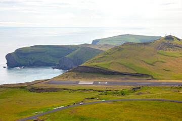 Fototapeta na wymiar Heimaey Island of the Vestmannaeyjar Archipelago. Iceland