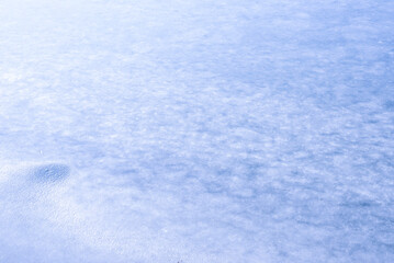 Natural texture of ice, frozen lake  as  background.