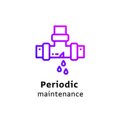 Obraz premium business icons selections purple color